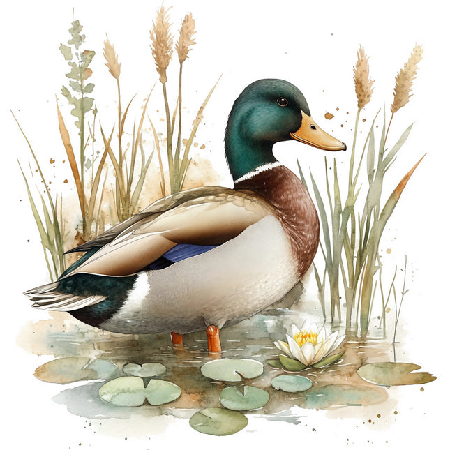 duck quilt block