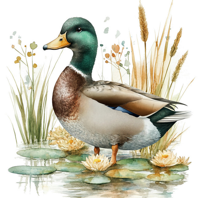 duck cotton quilt panel