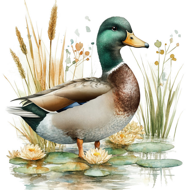 duck quilt block