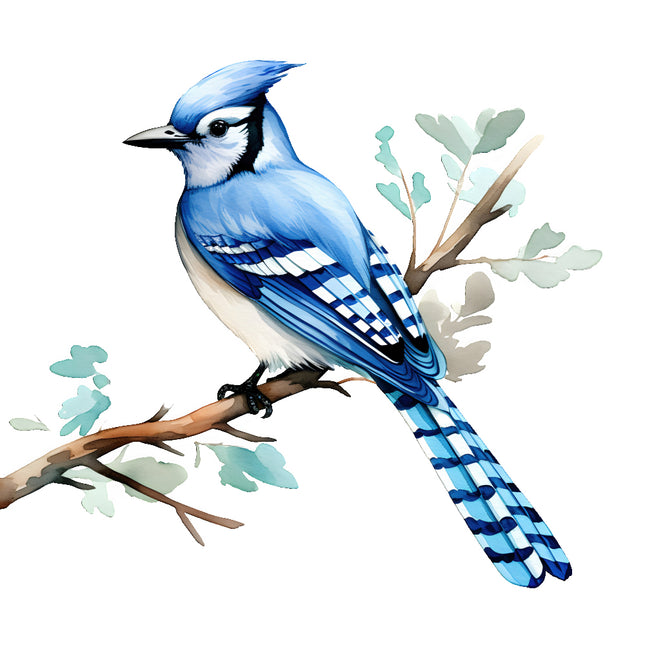 blue jay fabric panel