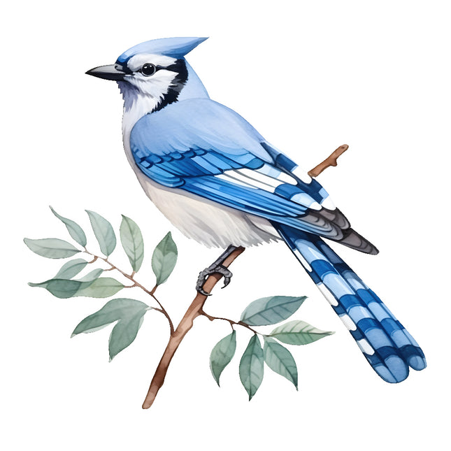 blue jay fabric panel
