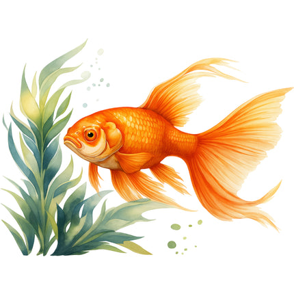 Goldfish quilt block