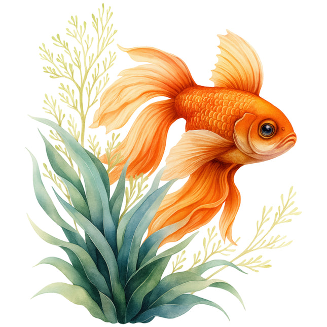 Goldfish quilt block