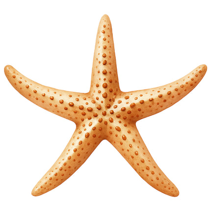 starfish fabric panel