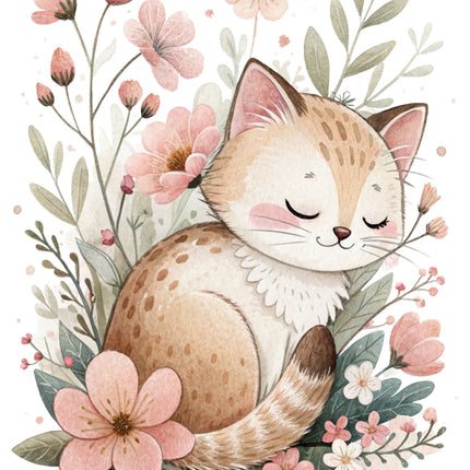 cat quilt block