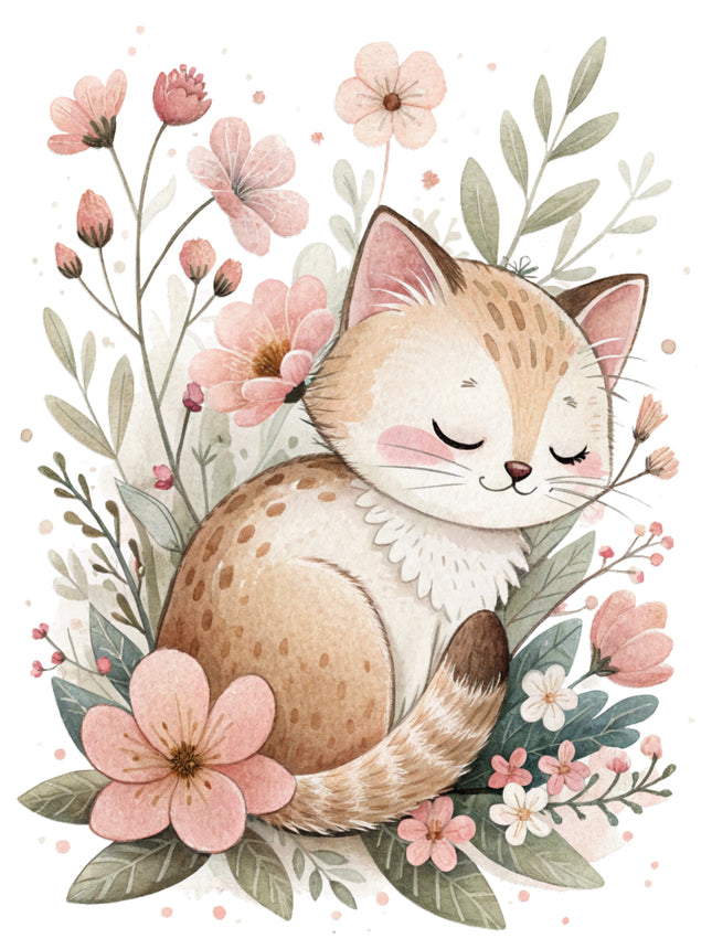 cat quilt block