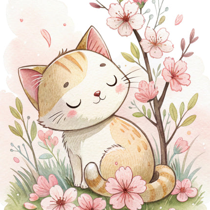 cat quilt block