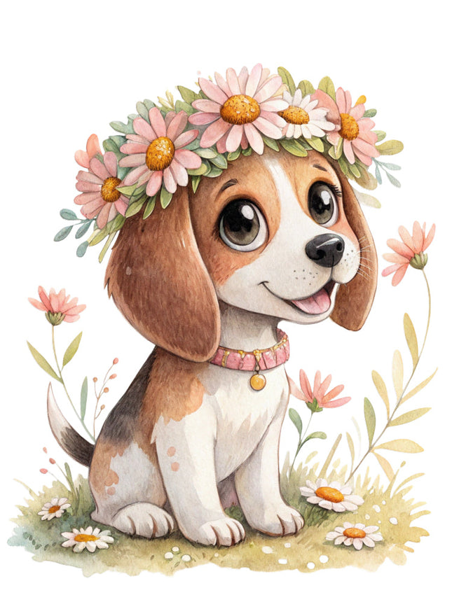 PUPPY QUILT BLOCK