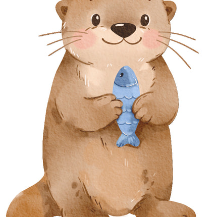 otter quilt block