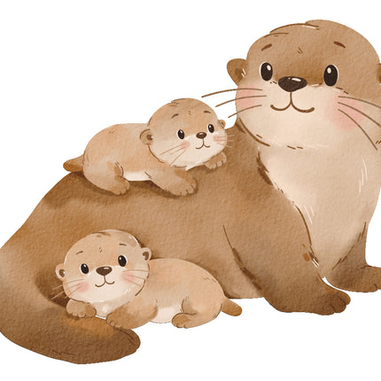 otter quilt block