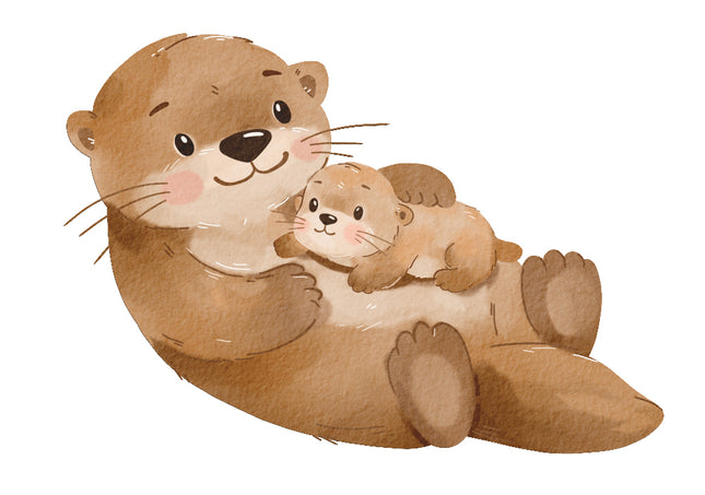 otter quilt block