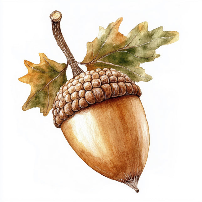 acorn quilt block