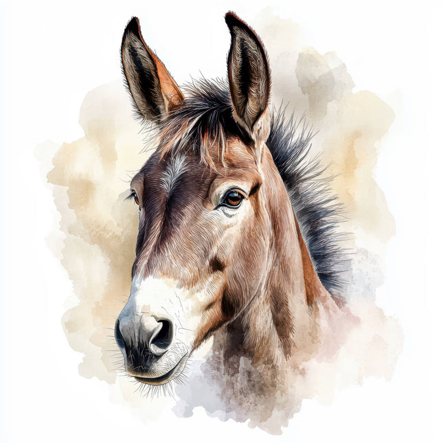 donkey fabric panel
