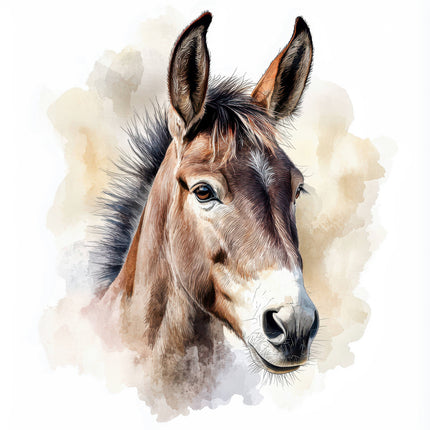 donkey fabric panel