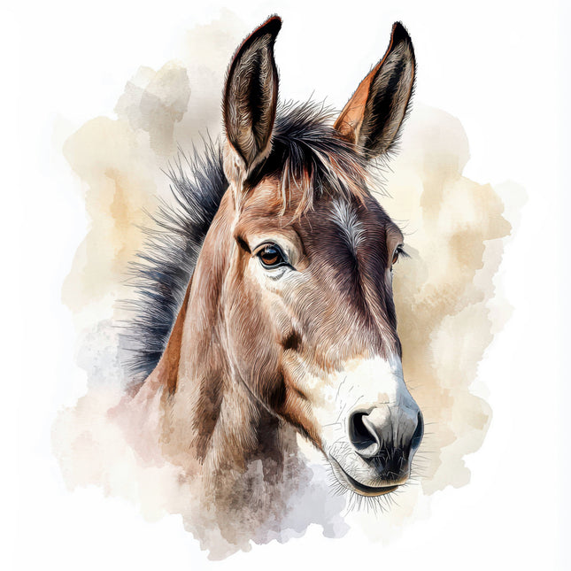 donkey fabric panel