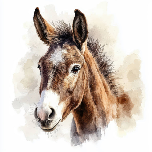 donkey fabric panel