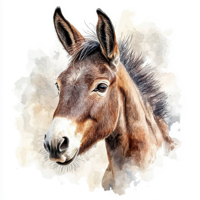 donkey fabric panel