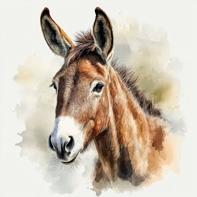 donkey fabric panel