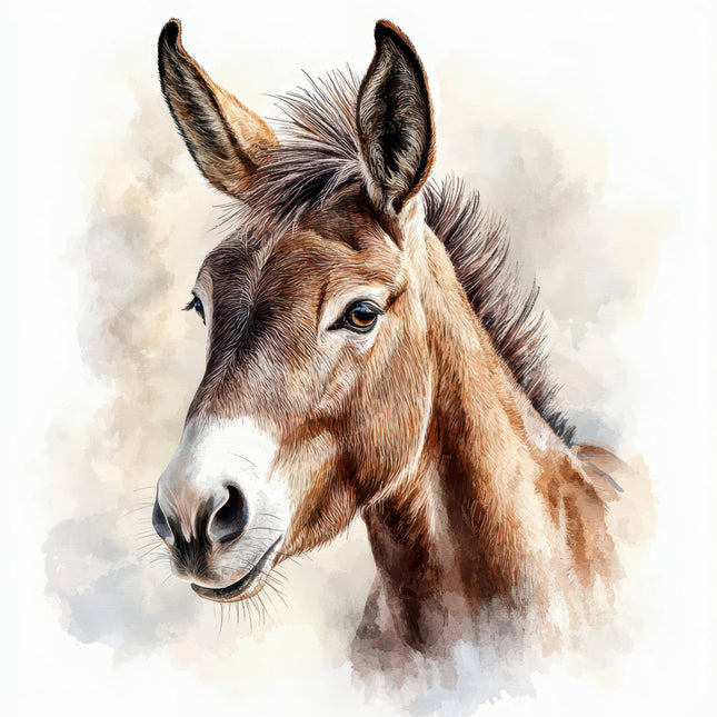 donkey fabric panel