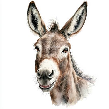 donkey quilt block