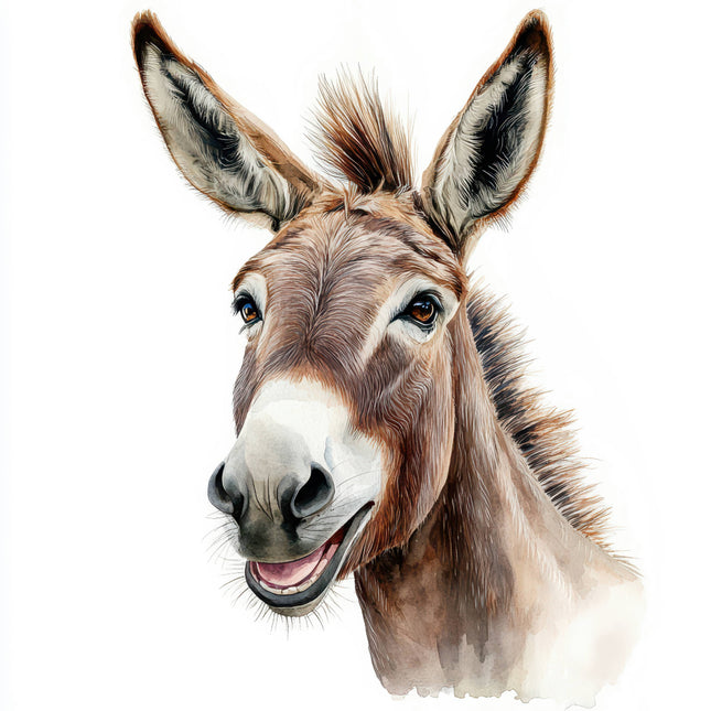 donkey quilt block