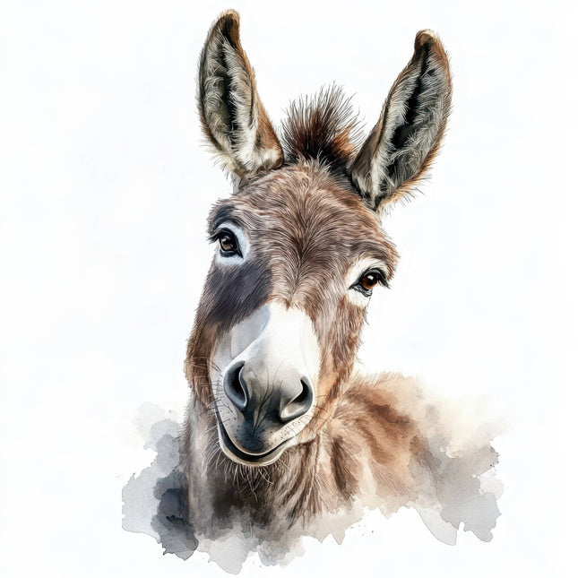 donkey quilt block