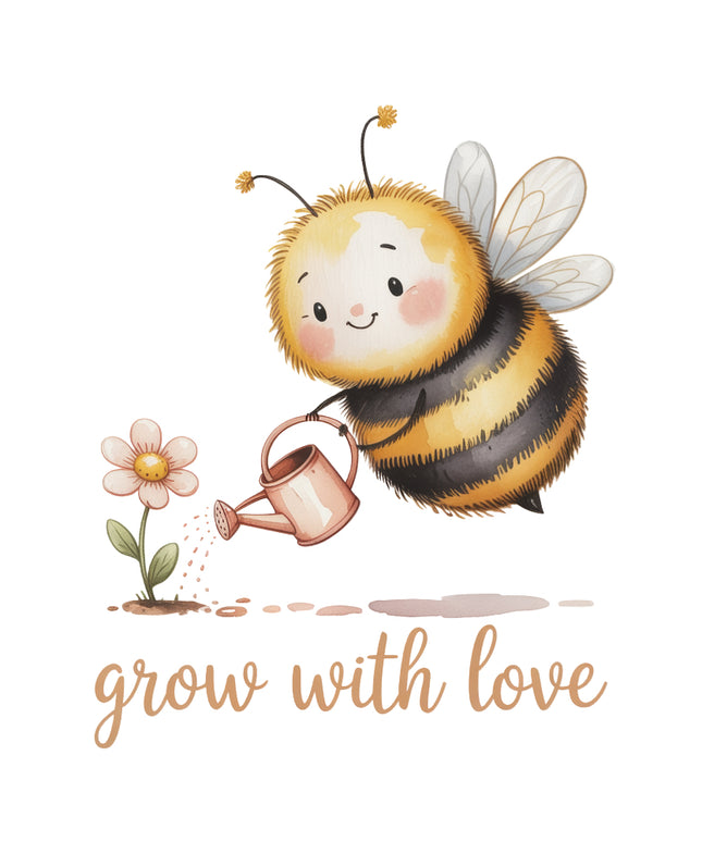 bee fabric panel