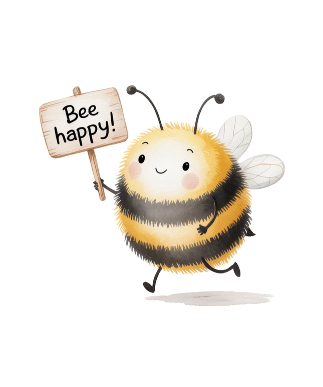 bee fabric panel