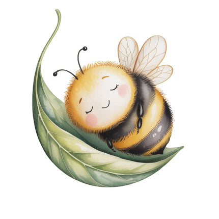 bee fabric panel