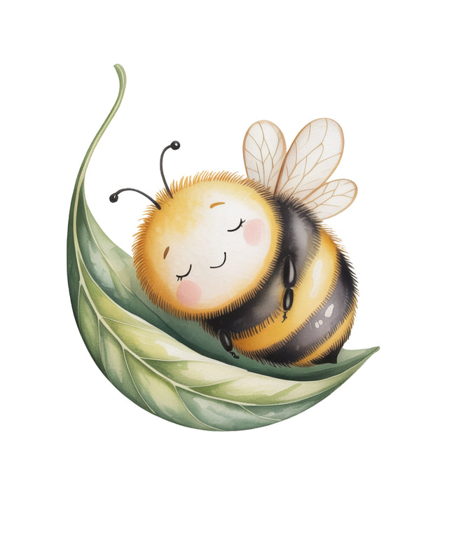 bee fabric panel