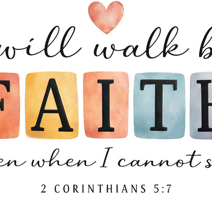 scripture fabric panel