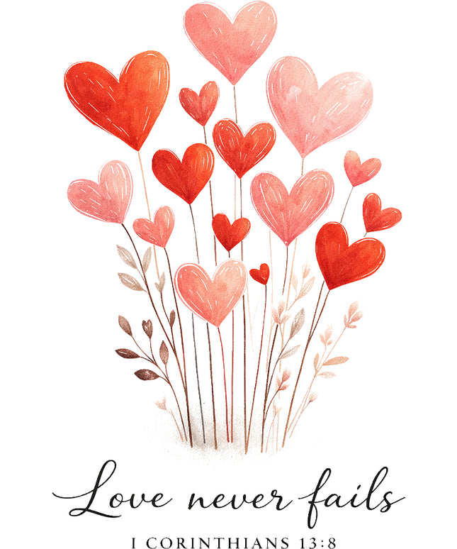 love fabric panel
