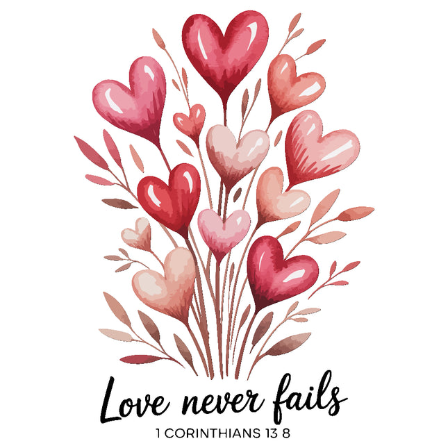 love fabric panel