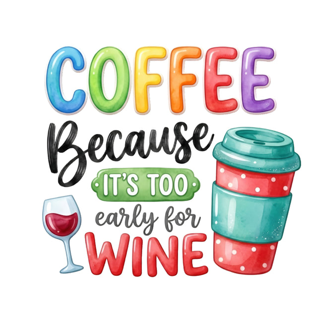 funny coffee quilt block