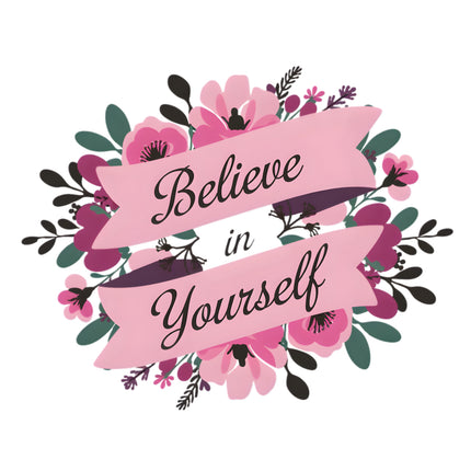 inspirational quote fabric panel