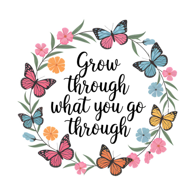inspirational quote fabric panel