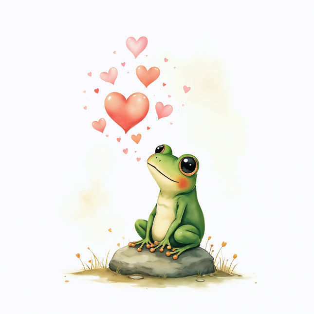 frog cotton fabric panel for sewing and quilting
