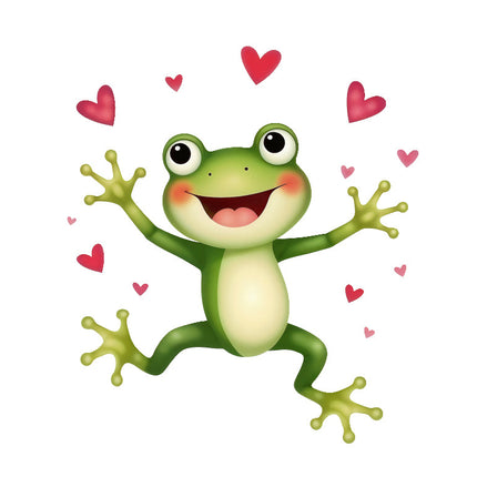 frog fabric panel