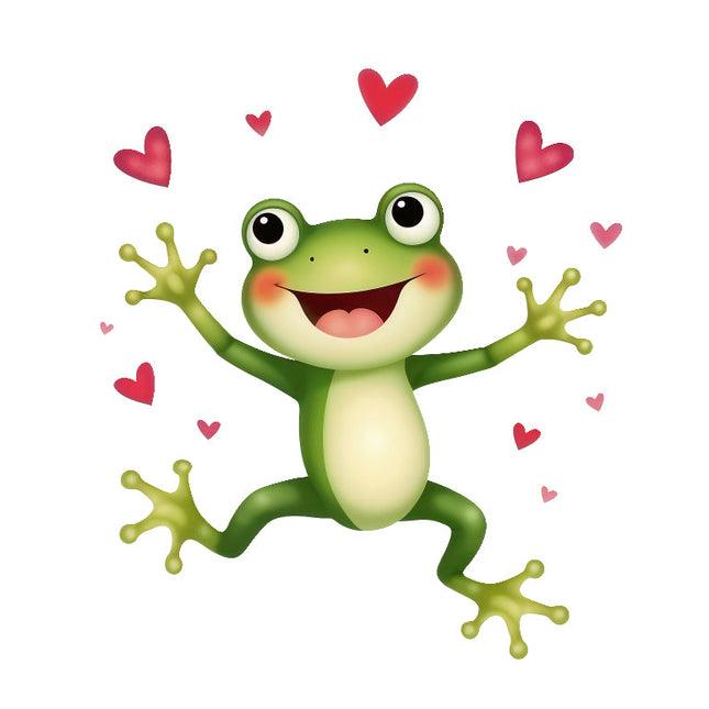 frog fabric panel
