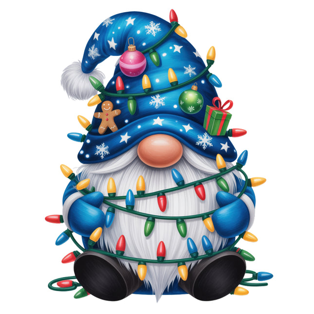 festive Christmas gnome quilt block