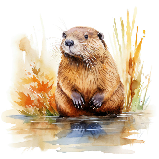 beaver fabric panel