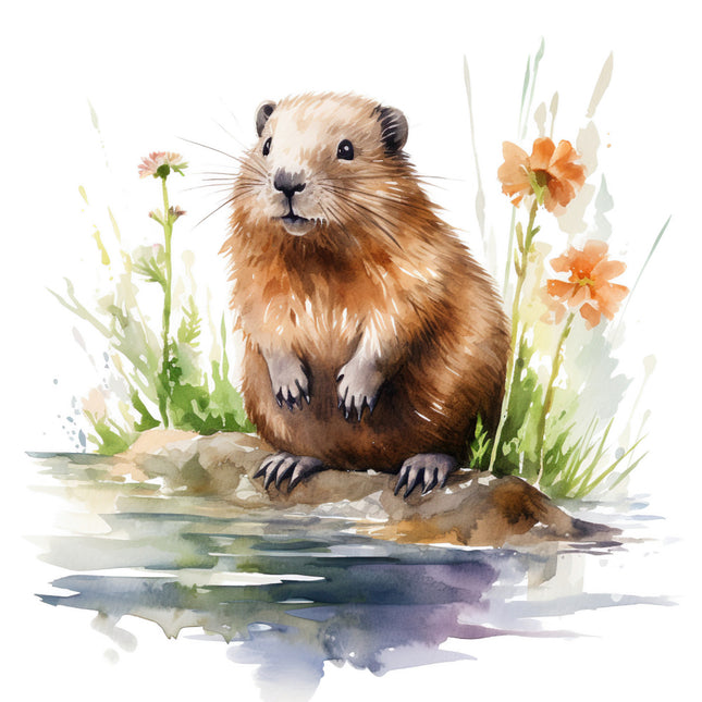 beaver fabric panel