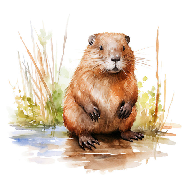 beaver fabric panel