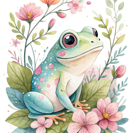frog quilt block