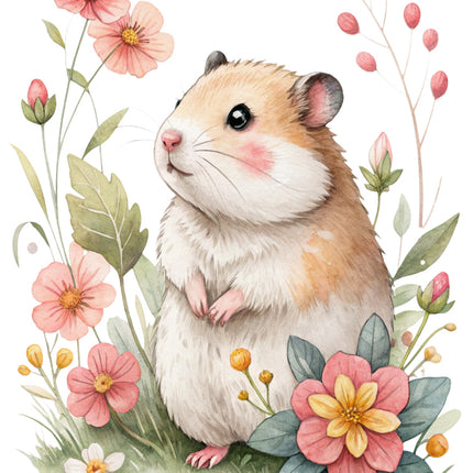 hamster fabric panel