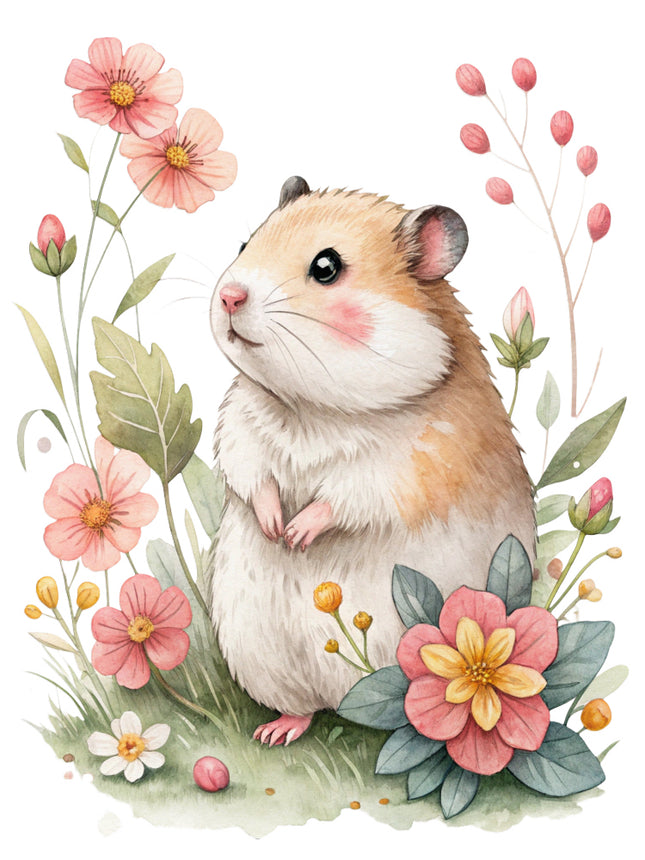 hamster fabric panel