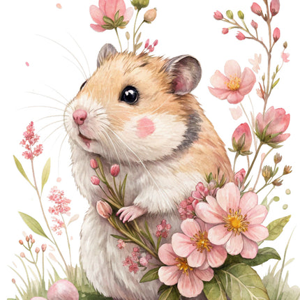 hamster fabric panel