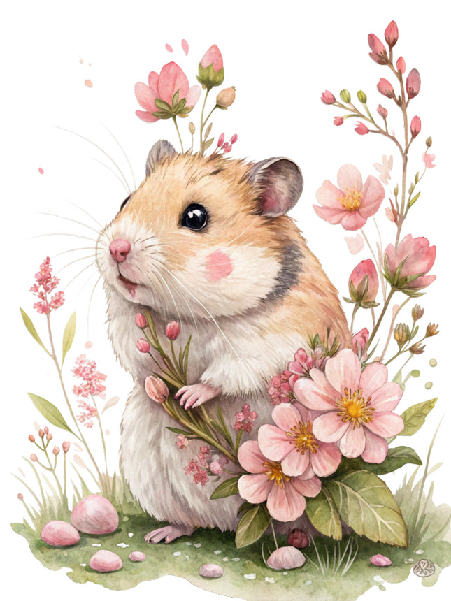 hamster fabric panel