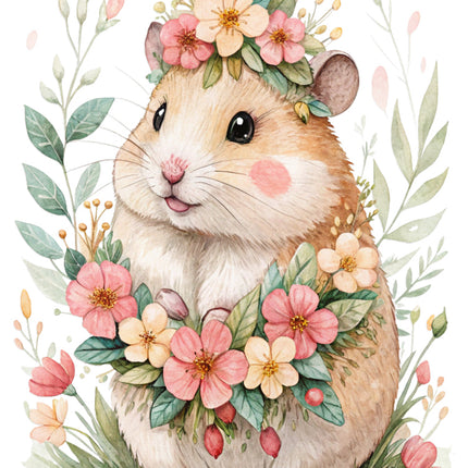 hamster fabric panel