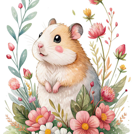 hamster fabric panel